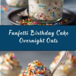 Birthday Cake Overnight Oats Recipe