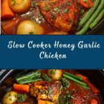 Slow Cooker Honey Garlic Chicken Recipe