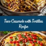 Taco Casserole with Tortillas Recipe