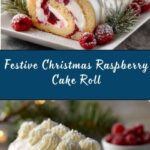 Christmas Raspberry Cake Roll Recipe