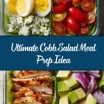 Easy Cobb Salad Meal Prep Recipe