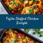 Fajita Stuffed Chicken Recipe