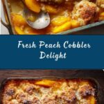 Fresh Peach Cobbler Recipe