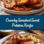 Crispy Smashed Sweet Potatoes Recipe