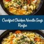 Crockpot Chicken Noodle Soup Recipe