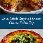 Layered Cream Cheese and Salsa Dip Recipe