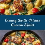 Garlic Chicken Gnocchi Skillet Recipe
