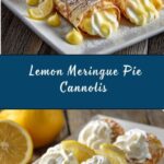 Lemon Meringue Pie Cannolis Recipe