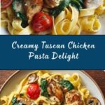 Creamy Tuscan Chicken Pasta Recipe