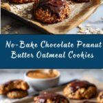 No-Bake Chocolate Peanut Butter Oatmeal Cookies Recipe
