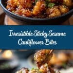 Sticky Sesame Cauliflower Recipe