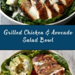 Grilled Chicken & Avocado Salad Bowl Recipe