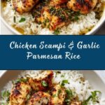 Chicken Scampi with Garlic Parmesan Rice Recipe