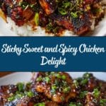 Sweet and Spicy Sticky Chicken Recipe