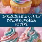 The Best Cotton Candy Cupcakes Recipe