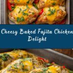 Cheesy Baked Fajita Chicken Recipe