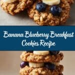 Banana Blueberry Breakfast Cookies Recipe
