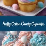 Cotton Candy Cupcakes Recipe