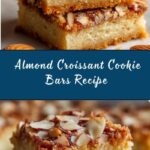 Vegan Almond Croissant Cookie Bars Recipe