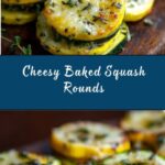 Crispy Baked Cheesy Squash Rounds Recipe