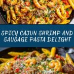 Cajun Shrimp and Sausage Pasta Recipe