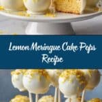 Lemon Meringue Cake Pops Recipe
