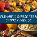 Garlic Herb Chicken Kabobs Recipe