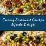 Creamy Southwest Chicken Alfredo Recipe