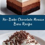 No-Bake Chocolate Mousse Bars Recipe