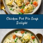 Healthy Chicken Pot Pie Soup Recipe