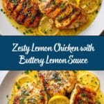 Lemon Chicken with Lemon Butter Sauce Recipe