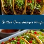 Grilled Cheeseburger Wraps Recipe
