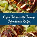 Cajun Chicken with Creamy Cajun Sauce Recipe