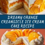 Orange Creamsicle Ice Cream Cake Recipe