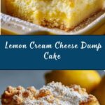 Lemon Cream Cheese Dump Cake Recipe