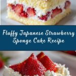 Japanese Strawberry Sponge Cake (Strawberry Shortcake) Recipe