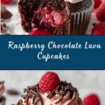 Raspberry Chocolate Lava Cupcakes Recipe