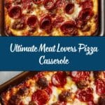 Meat Lovers Pizza Casserole Recipe