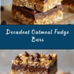 Oatmeal Fudge Bars Recipe