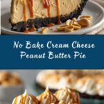 No Bake Cream Cheese Peanut Butter Pie Recipe