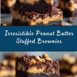 Peanut Butter Stuffed Brownies Recipe
