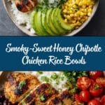 Honey Chipotle Chicken Rice Bowls Recipe
