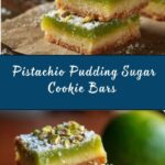 Pistachio Pudding Sugar Cookie Bars Recipe