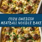 Swedish Meatball Noodle Bake Recipe