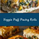 Cheesy Baked Vegetable Rolls Recipe