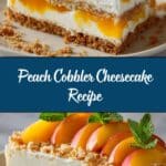 Peach Cobbler Cheesecake Recipe