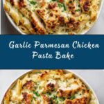 Garlic Parmesan Chicken Pasta Bake Recipe