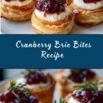 Cranberry Brie Bites Recipe