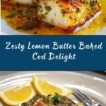 Lemon Butter Baked Cod Recipe