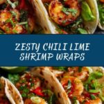 Chili Lime Shrimp Wraps Recipe
